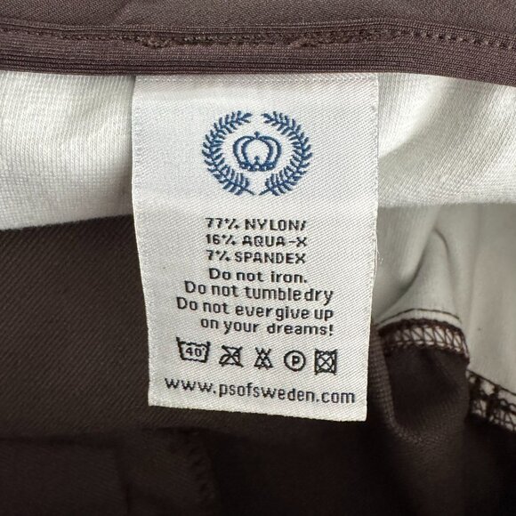 PS Of Sweden Curvy Jewel Breeches Riding Tights Size EU 50 Brown NWT PT-2575 - Picture 13 of 14